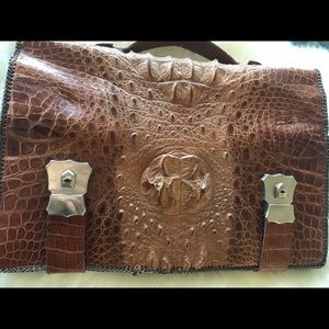 Vintage Alligator Genuine Briefcase
